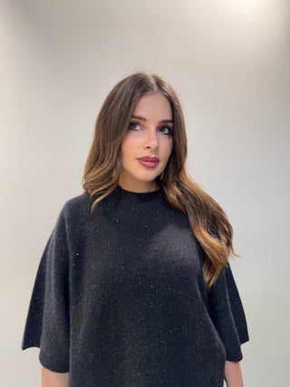 Maglia con micropaillettes Fabiana Filippi