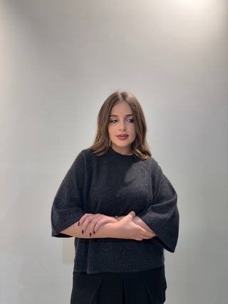 Maglia con micropaillettes Fabiana Filippi