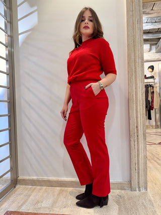 Pantalone rosso Fabiana Filippi