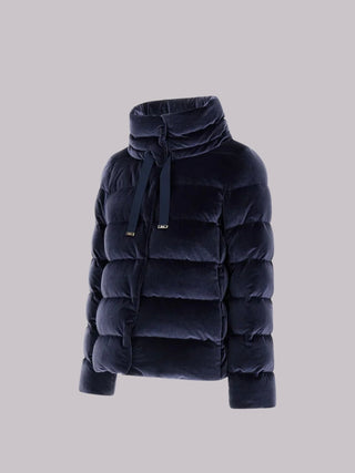 Piumino cappa velvet Herno