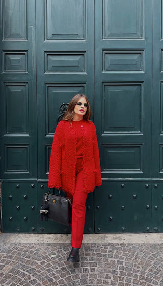 Pantalone rosso Fabiana Filippi