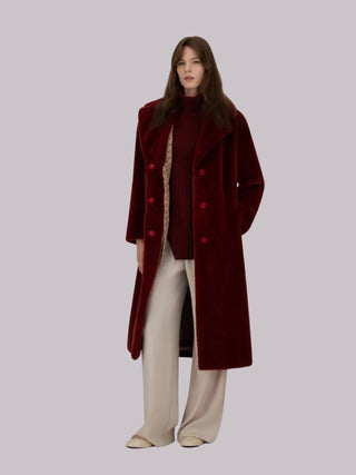 Cappotto in ecopelliccia Herno