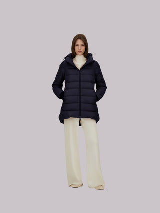 Piumino iconico blu Herno