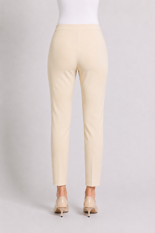Pantalone con vita elasticizzata beige Clips Tricot