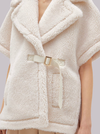 Gilet kimono in ecopelliccia Blugirl