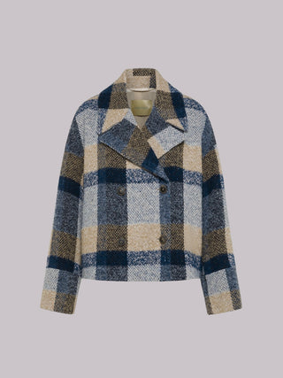 Cappotto di lana bouclè Momonì