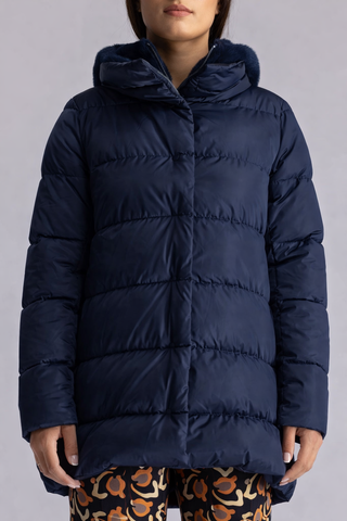 Piumino blu notte Herno