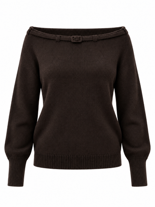 Maglia Betty con scollo a barca Vanisè