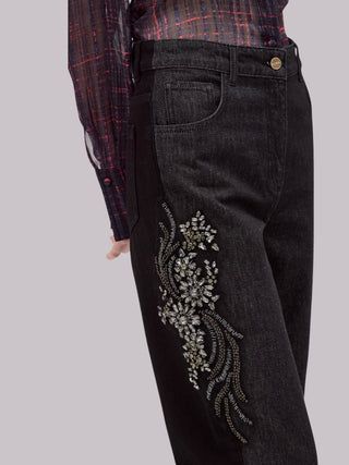 Jeans con ricamo Blugirl