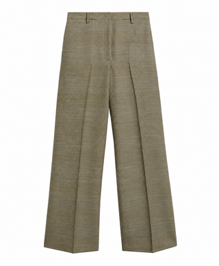 Pantalone sartoriale a sigaretta Aron in lana stretch Momonì