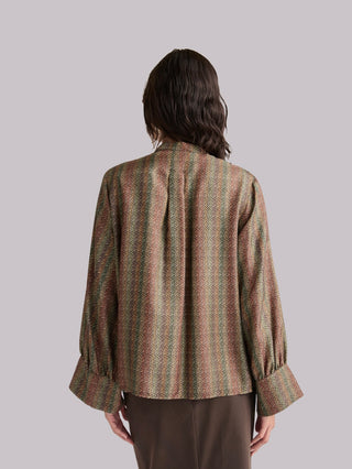 Camicia fantasia in seta Momonì