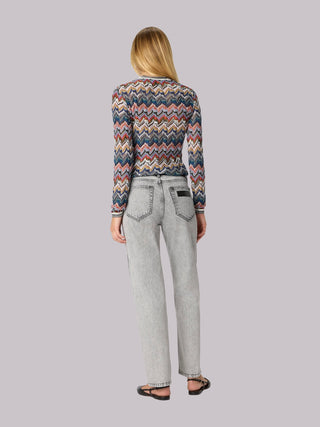 Cardigan sollo a V in pizzo opera Missoni