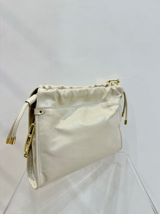 Borsa Giorgia mini in pelle color sabbia