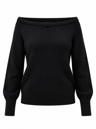 Maglia Betty con scollo a barca Vanisè