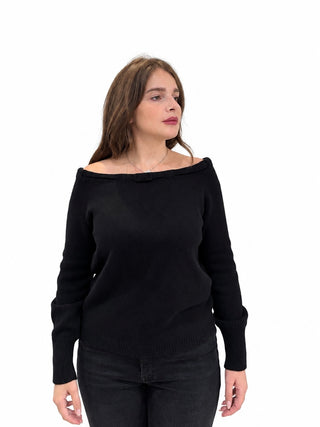 Maglia Betty con scollo a barca Vanisè