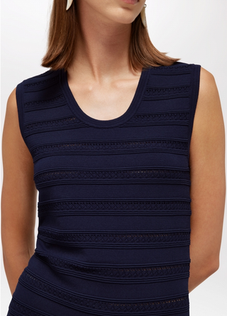 Canotta in maglia Blugirl