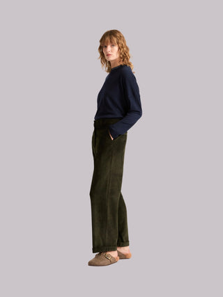 Pantalone in velluto a coste Momonì