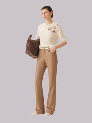 Maglia con ricamo Fabiana Filippi