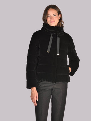 Piumino cappa velvet Herno