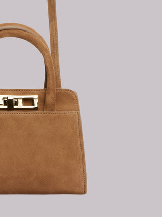 Mini bag in camoscio Fabiana Filippi