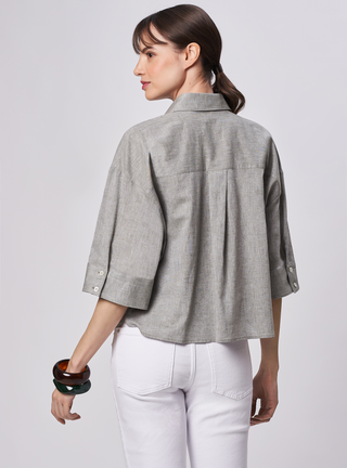 Camicia in lino Camicetta Snob