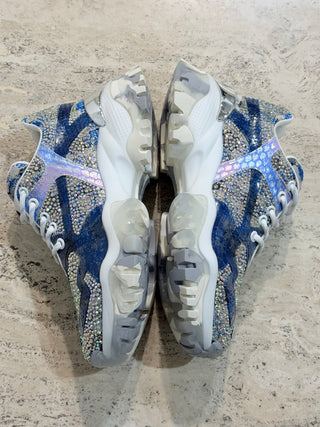Sneakers con strass variante blu Joia Paris
