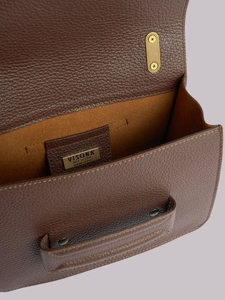 Mini bag Linda in pelle Visonà