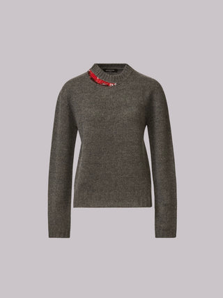 Maglia con ricamo Fabiana Filippi