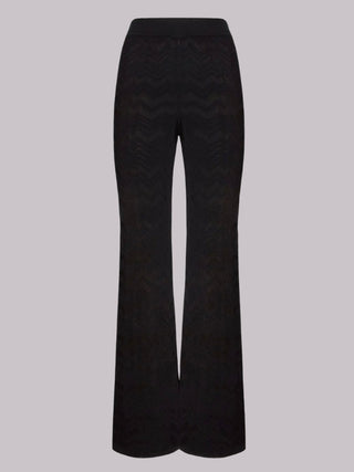 Pantalone in maglia a righe spigata Missoni