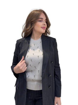 Gilet Luce in lana e cachemire Vanisè