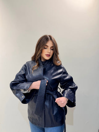 Giacca in pelle Blugirl