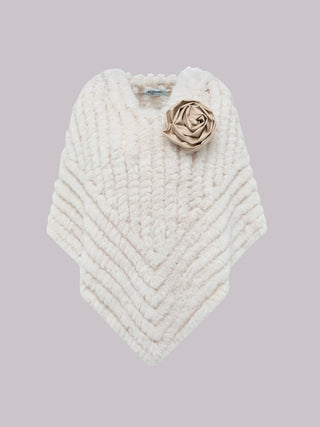 Poncho in ecopelliccia Blugirl