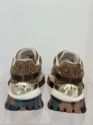 Sneakers con strass Joia Paris