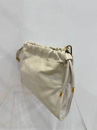 Borsa Giorgia mini in pelle color sabbia