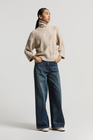 Maglia collo alto Peserico