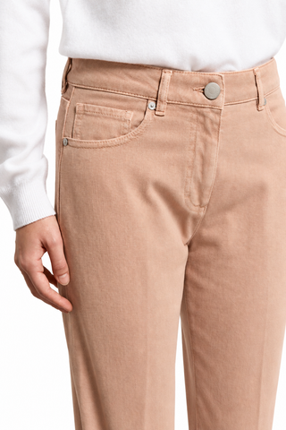 Jeans in twill di cotone stretch Peserico
