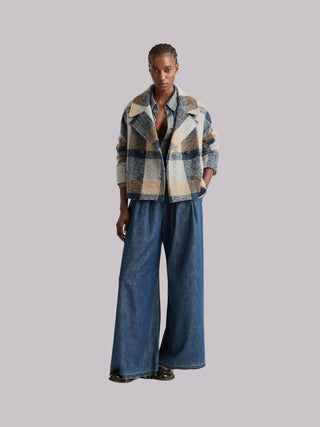 Cappotto di lana bouclè Momonì