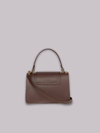 Mini bag Linda in pelle Visonà