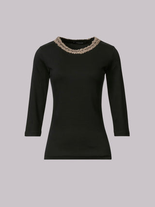 T-shirt con ricamo Fabiana Filippi