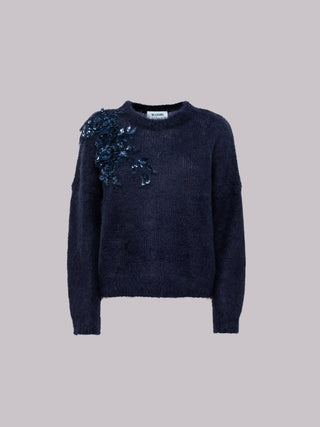 Maglia con ricamo Blugirl