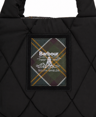 Mini borsa tote trapuntata Connie Barbour