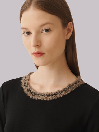 T-shirt con ricamo Fabiana Filippi