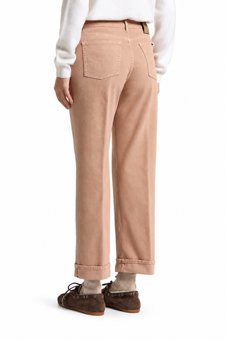 Jeans in twill di cotone stretch Peserico