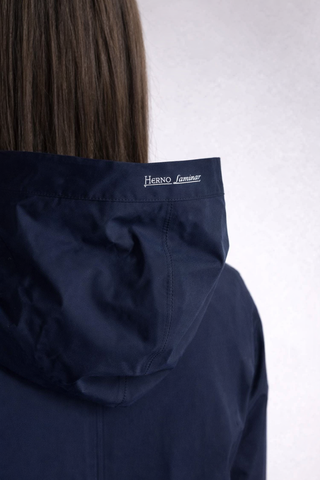Parka ultraleggero blu notte Herno Laminar