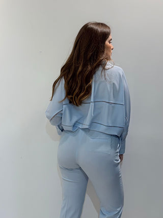 Camicia con dettaglio in filo diamante Fabiana Filippi