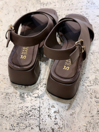 Sandalo con tacco Taisia Massimo Santini