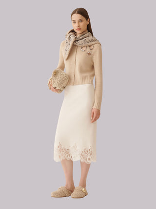 Cardigan con ricamo Fabiana Filippi