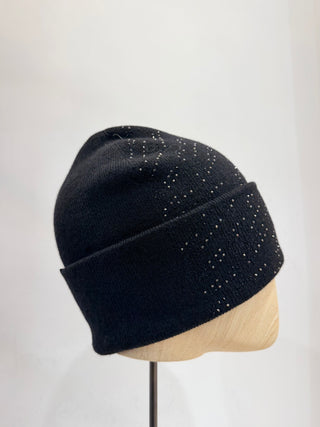 Berretto con strass Regina Cachemire