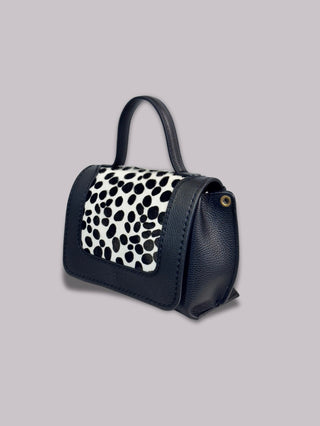 Borsa Crudelia in pelle Visonà