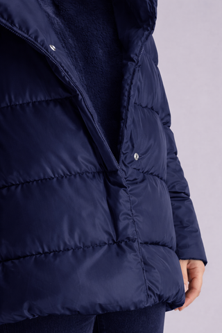 Piumino blu notte Herno